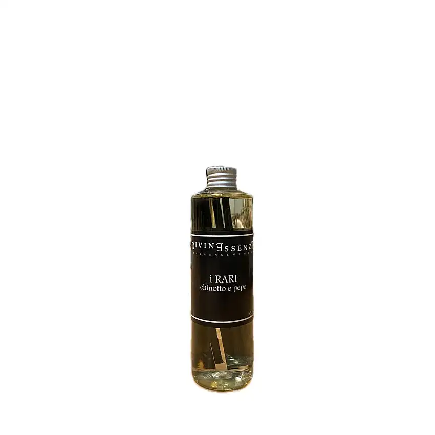 DIVINE ESSENZE - Ricarica Con Bastoncini 250 Ml Chinotto E Pepe