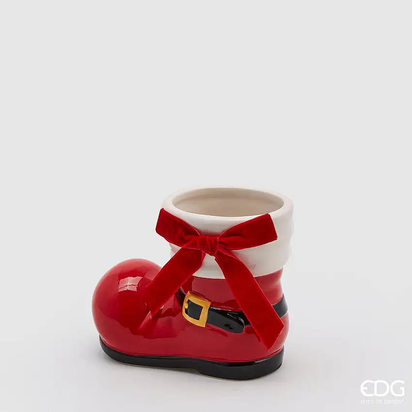 EDG Enzo De Gasperi | Vaso Scarpone di Babbo Natale