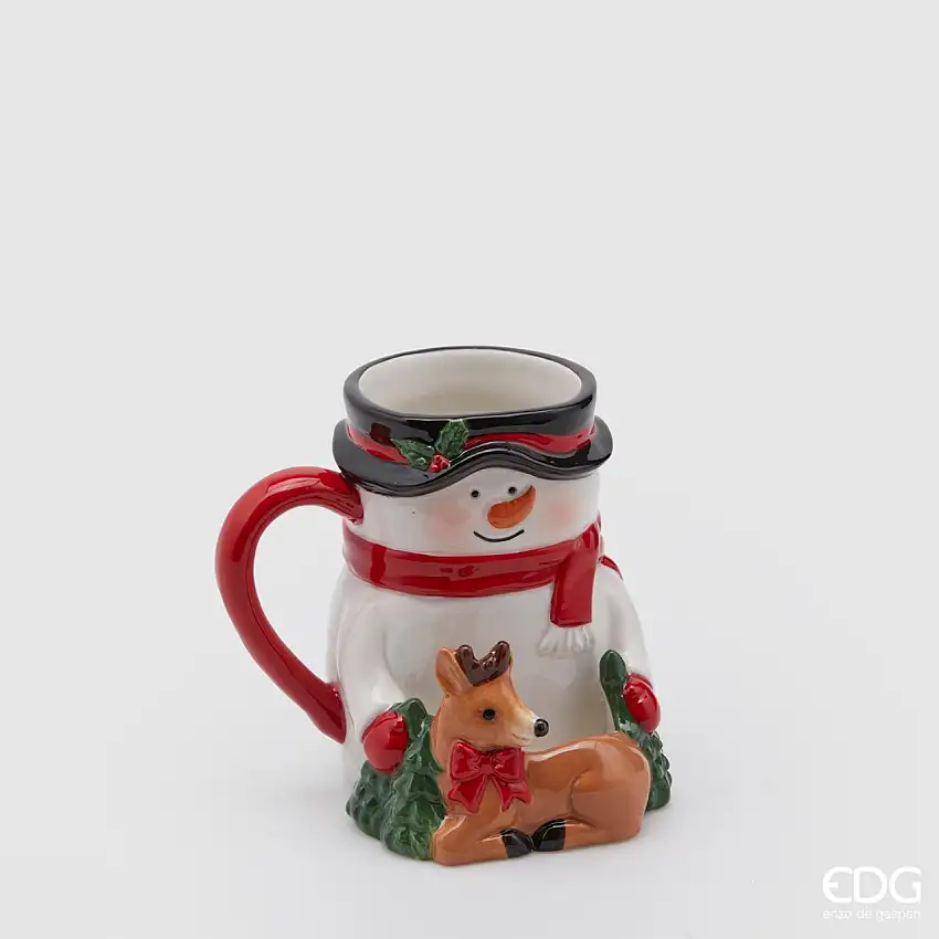 EDG Enzo De Gasperi | Tazza Pupazzo di Neve