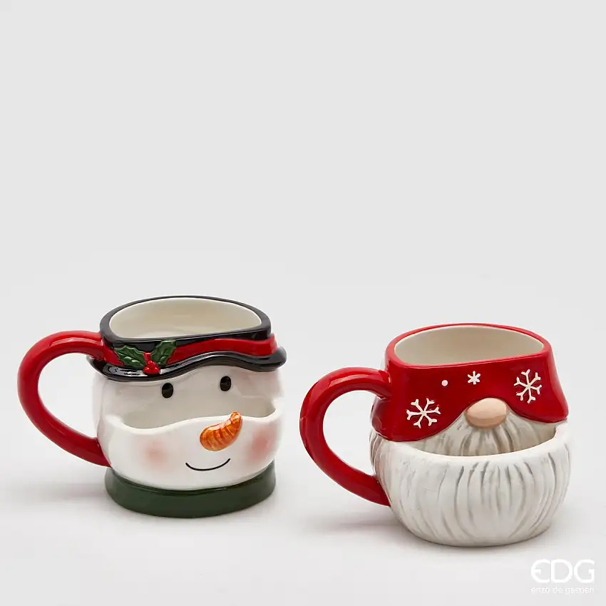 EDG Enzo De Gasperi | Tazza Natalizia in ceramica