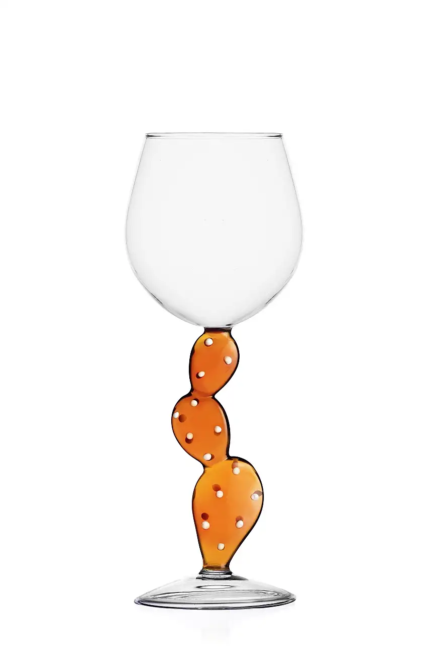 Ichendorf Milano | Calice in vetro Borosilicato con Cactus Desert Plant