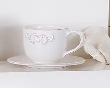TAZZA THE ROMANTIQUE BIANCO