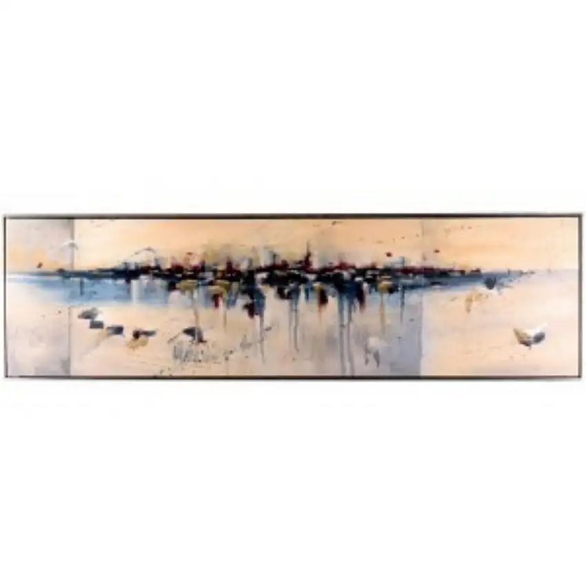L'OCA NERA - Quadro 140X40 Con Cornice