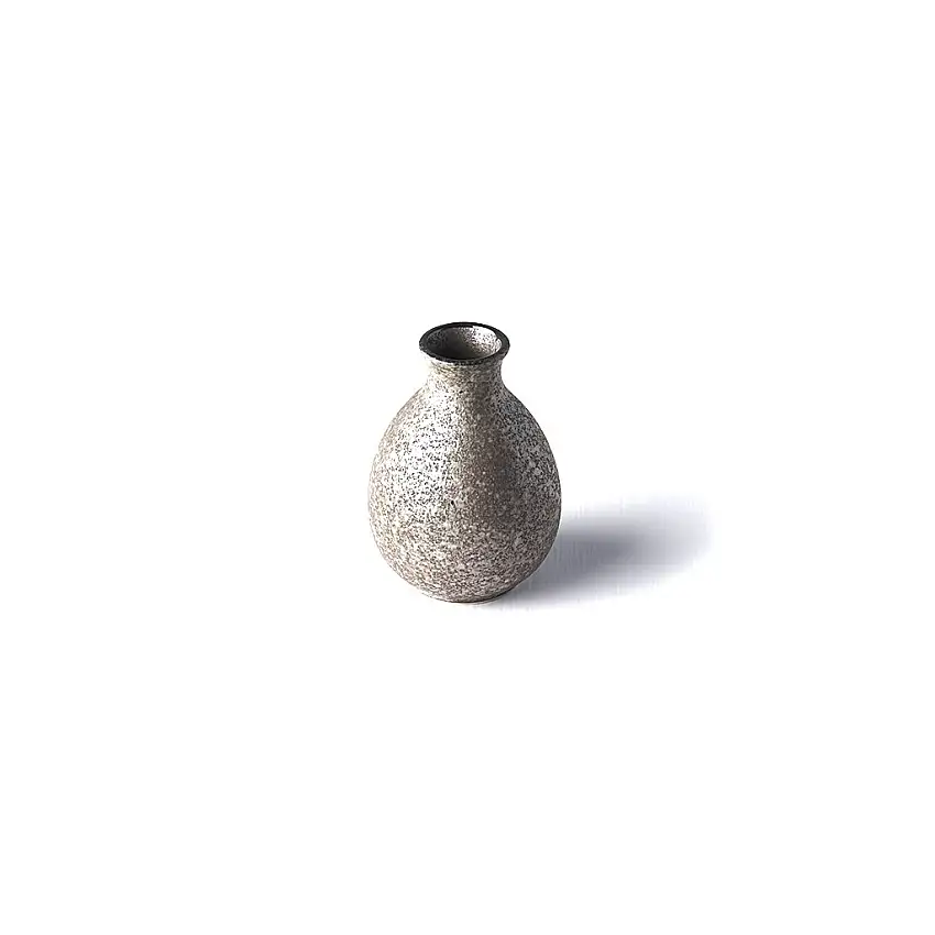 Bottiglia di sakè EARTH BLACK 250 ml, 12 cm, MIJ
