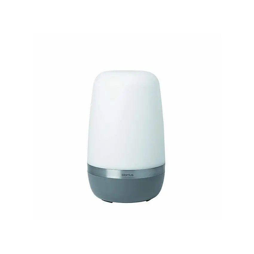 Lampada da tavolo portatile SPIRIT L, LED, grigio caldo, Blomus