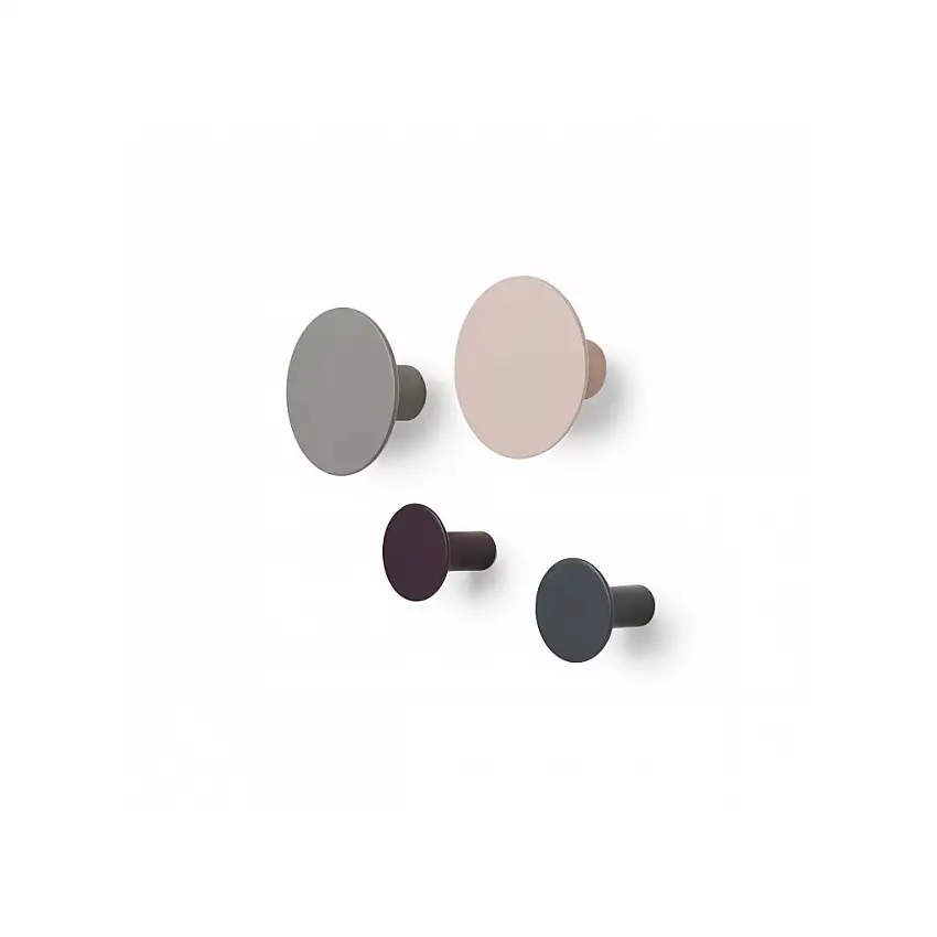 Appendiabiti PONTO, set di 4 pz, multicolore, Blomus