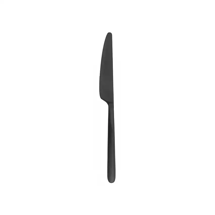 Coltello da tavola STELLA, nero, Blomus