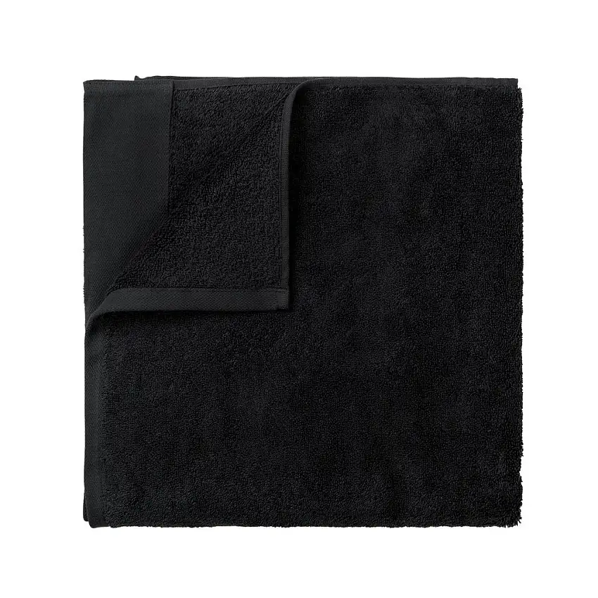 Asciugamani RIVA set di 2 pz, 30 x 50 cm, nero, Blomus
