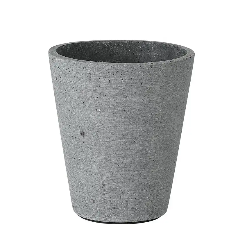 Vaso per fiori COLUNA Ø 10 cm, grigio scuro, Blomus