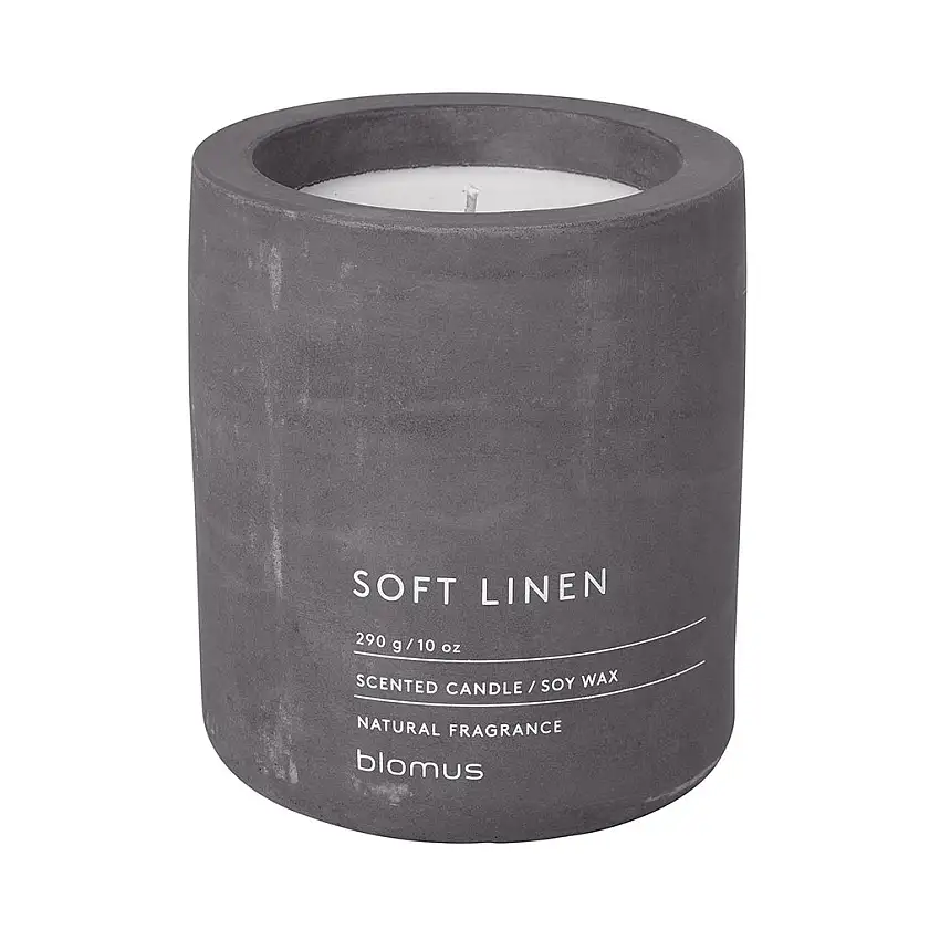 Candela profumata FRAGA Ø 9 cm, Soft Linen, Blomus