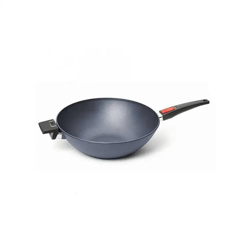 Wok DIAMOND LITE 34 cm, induzione, manico rimovibile, WOLL