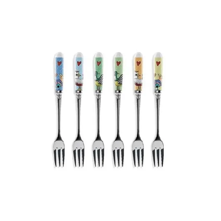EGAN - Set 6 Forchettine Cocoricò
