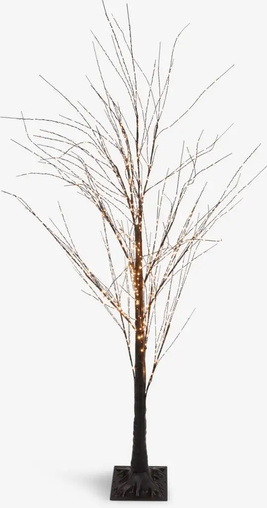 Albero con luci esterno AGREBODA H180 cm con 840 LED e timer