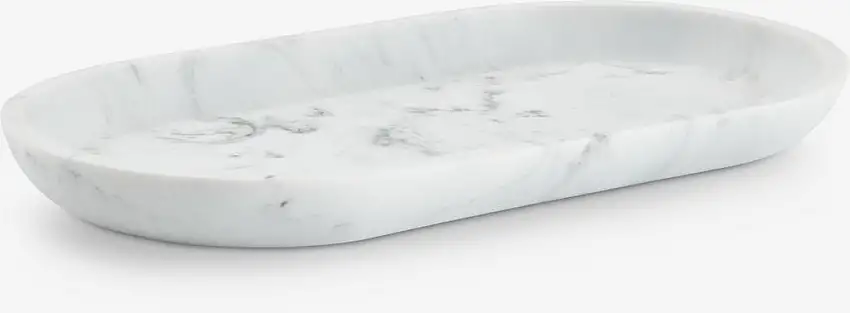 Vassoio BERGHEM P14xL25xH3 cm effetto marmo