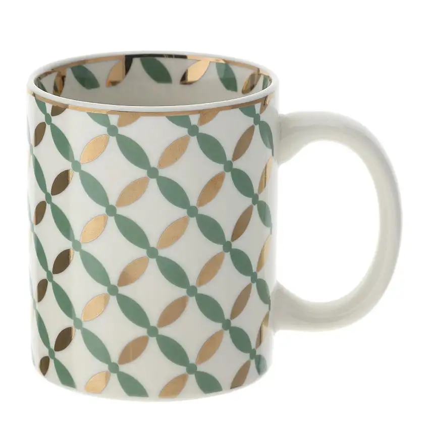 HERVIT - Tazza Mug Porc.Dia.8Xh10Cm Vlk Design