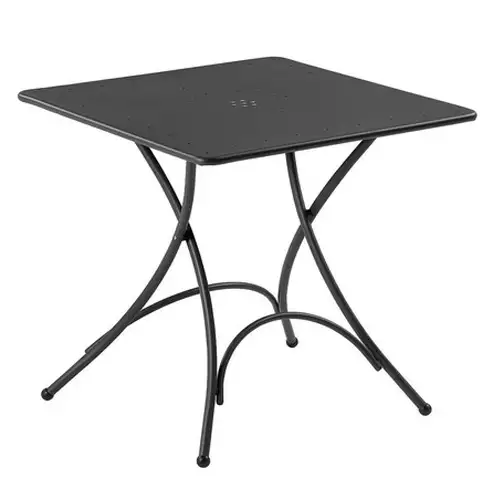 Tavolo Classic Pigalle Emu Quadrato Pieghevole cm 76 x 76