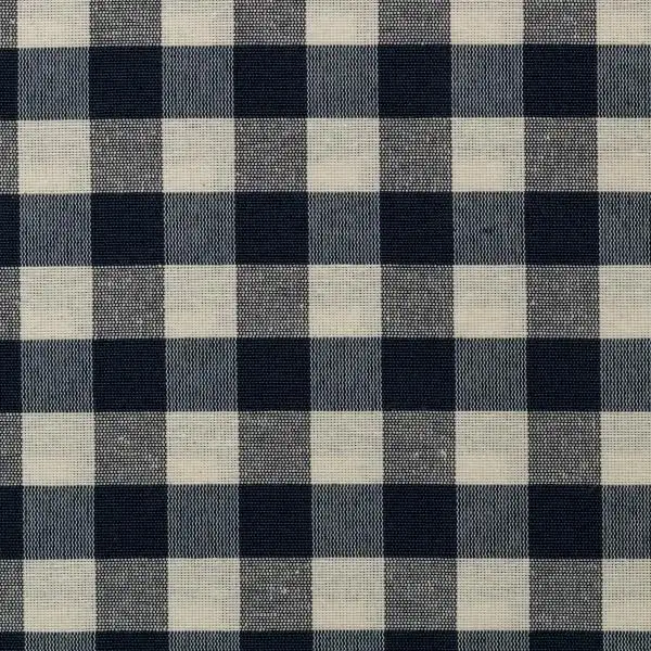 TESSUTO H280 IN MISTO COTONE A QUADRETTI BLU