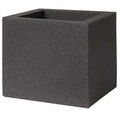 Vaso Kube cm 30 x 30 x 30 H Resina Lt. 9
