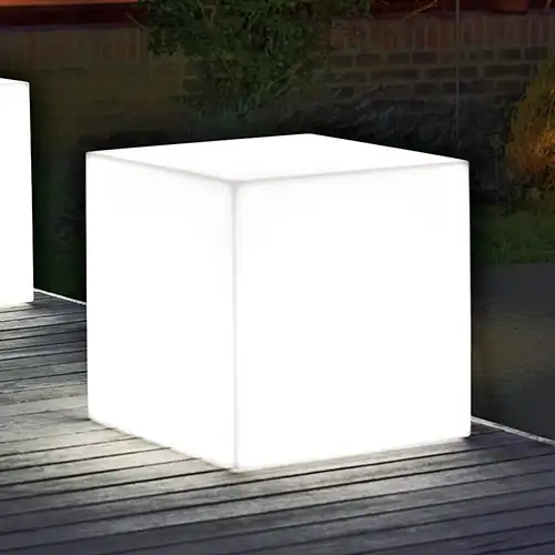 Sgabello Cubo Light cm 50 x 50 x 50 H Resina