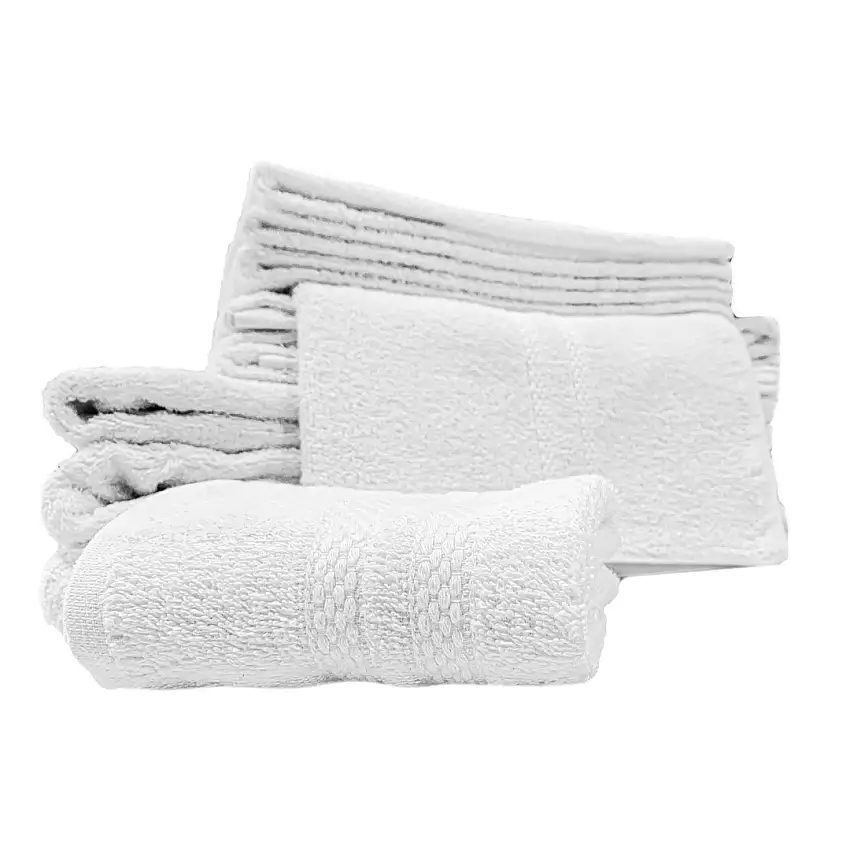 TRIS SPUGNE IN COTONE BIANCO 500GR ELITE