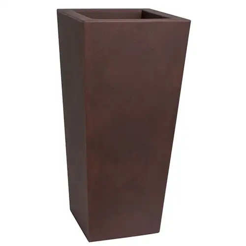 Vaso Kiam cm 40 x 40 x 90 H Resina Lt. 20
