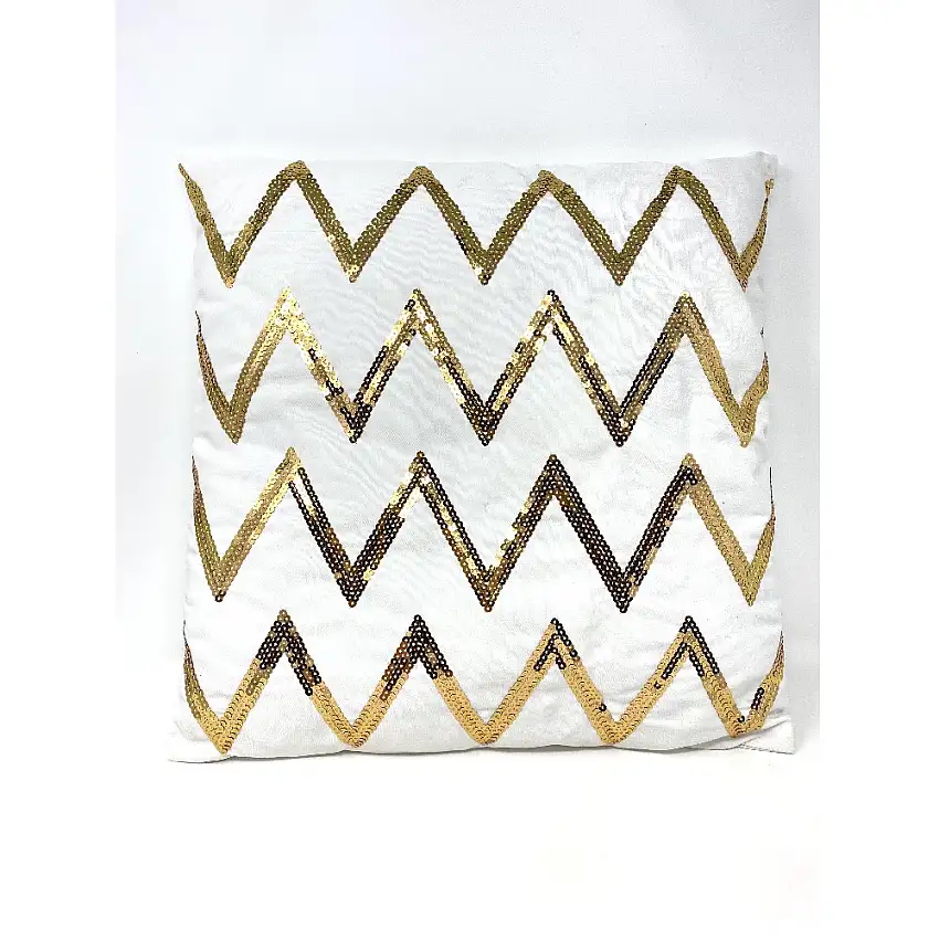 CUSCINO AURA ORO CM 40 X 40 SFODERABILE