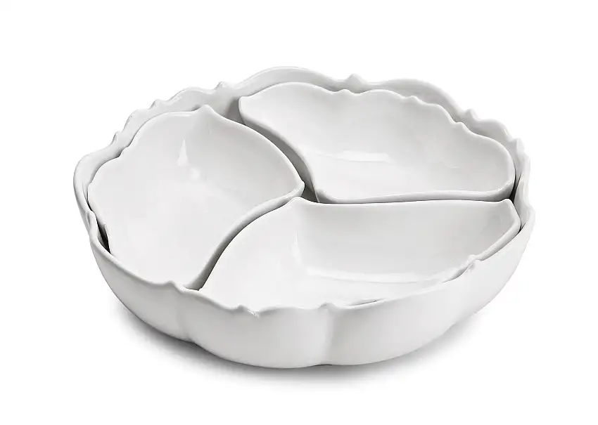 Arya Antipastiera 4pz Porcellana Fade Maison