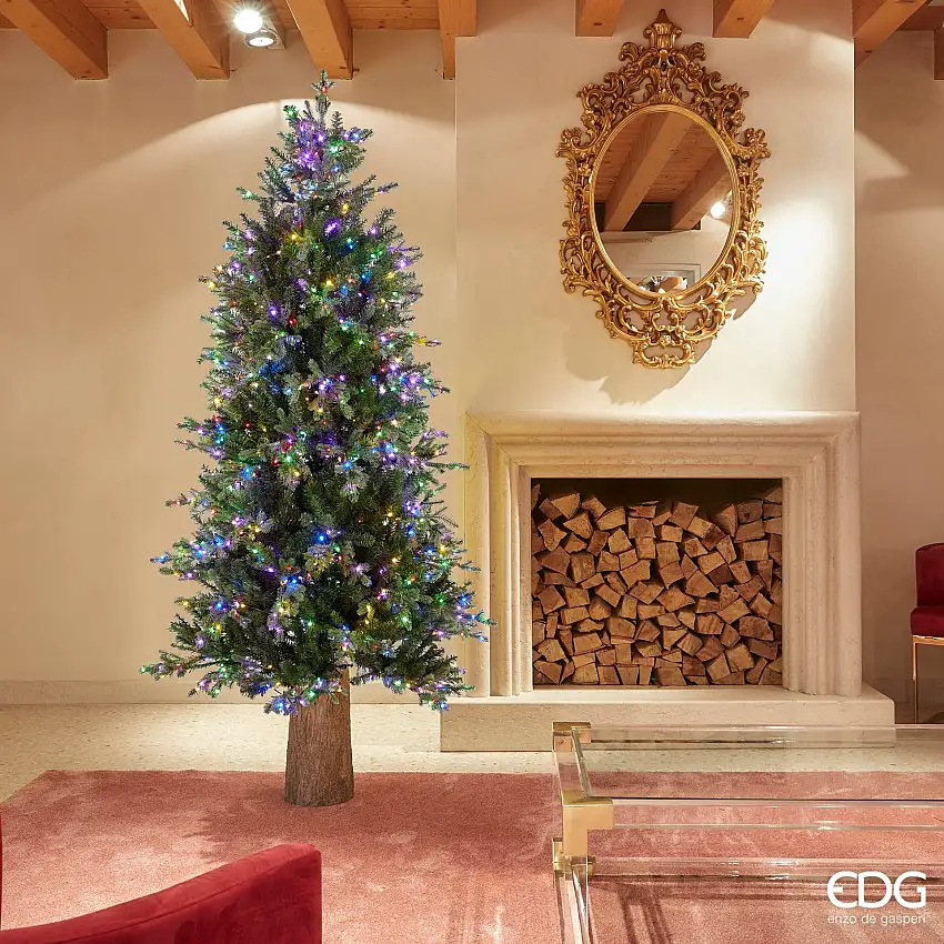 EDG Enzo De Gasperi | Albero di Natale Pino Vermont H 210 cm con LED