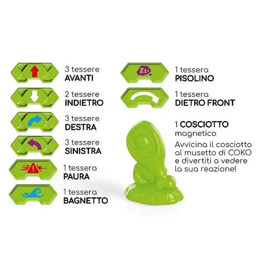 Clementoni - Coko Coccodrillo robot programmabile
