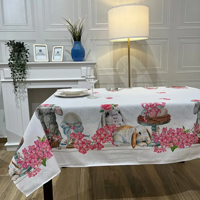 Tovaglia x6 EASTER FIORELLINI By Karì