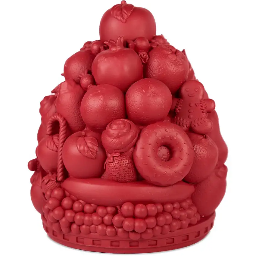 BACI MILANO - Le Rouge Composizione Frutta Resina Rosso
