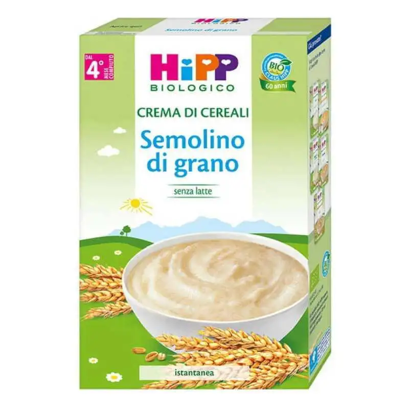 HiPP - Crema di Cereali Semolino di Grano