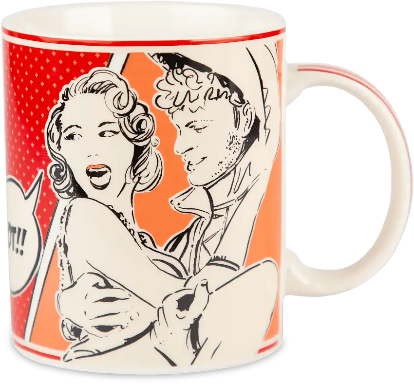 Tazza Mug in Porcellana Gulp Baci Milano