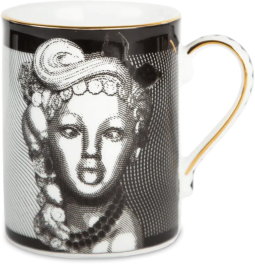 Tazza - Mug con decoro in Porcellana Sagrada Familia Baci Milano
