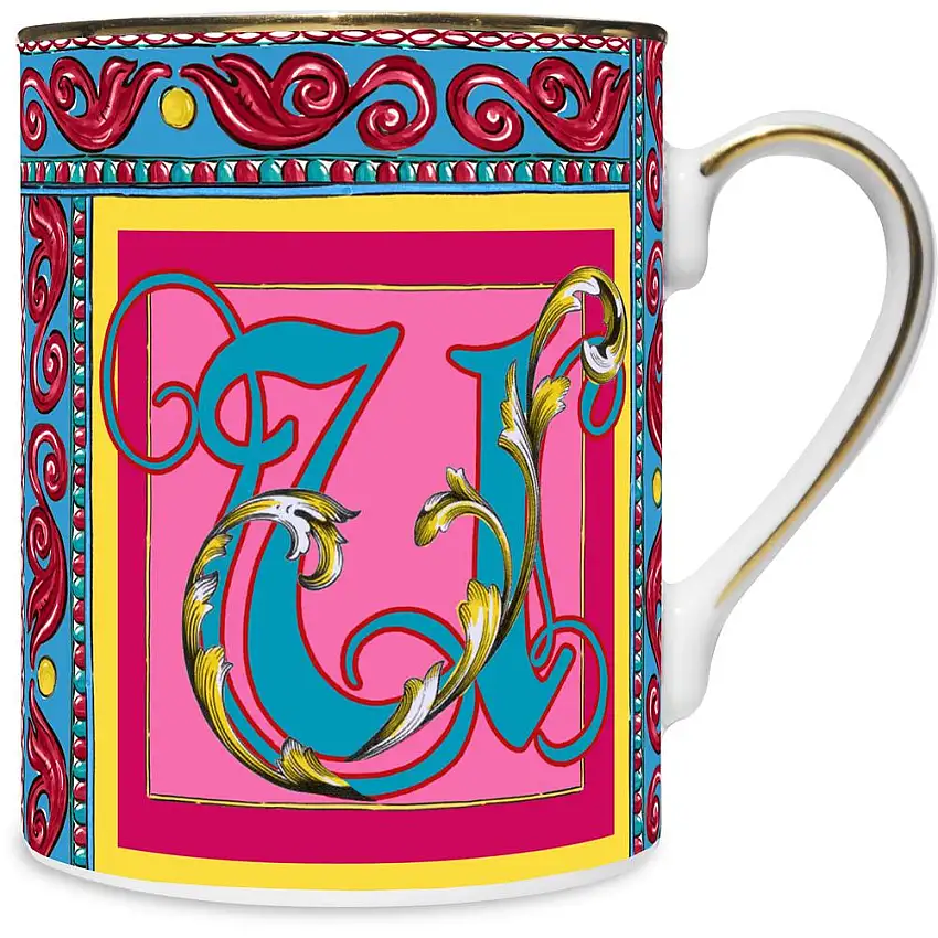 BACI MILANO - Ortigia Mug Lettera U
