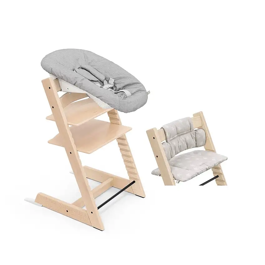 Stokke - Sedia Tripp Trapp + Newborn Set + Cuscino in OMAGGIO!