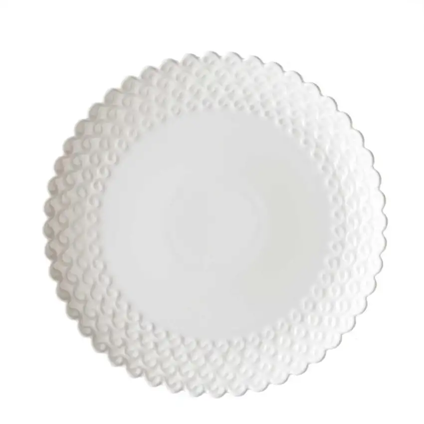 PORCELLANA BIANCA - Momenti Piatto Piano Cm 26 X6 Pz