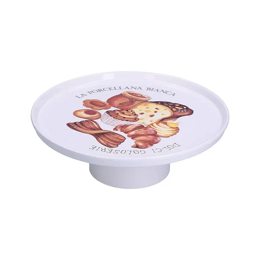 PORCELLANA BIANCA - Goloserie Alzata D26X H9