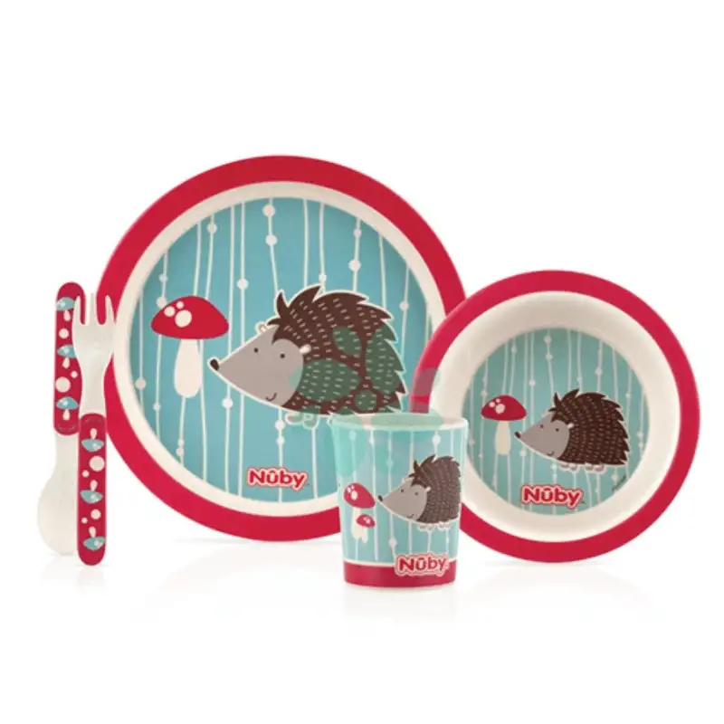 Nuby - Set Svezzamento Pappa Bambù e mais