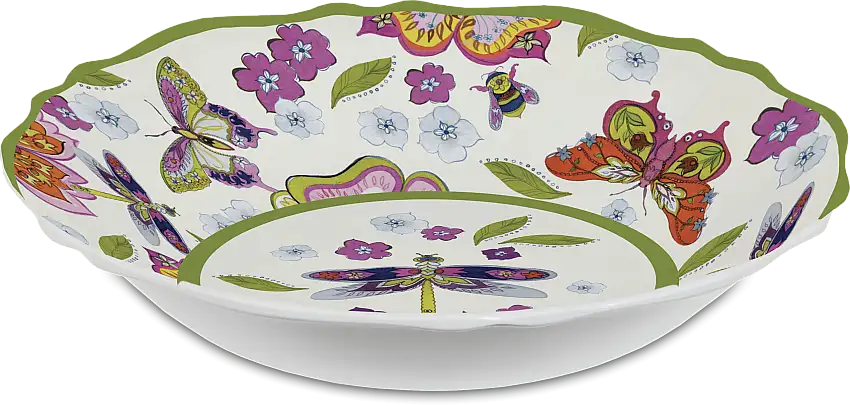 Centrotavola in melamina Collezione AMAZZONIA  By Baci Milano