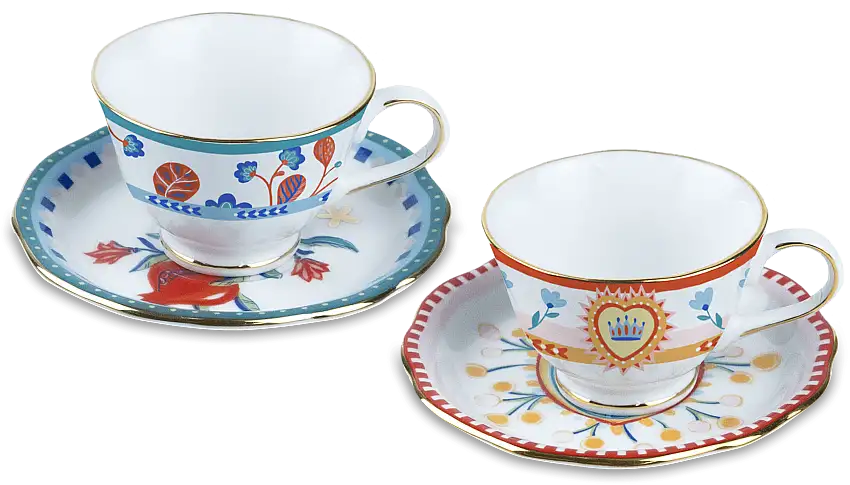 Set 2 Tazzine da Caffè Mamma Mia Baci Milano