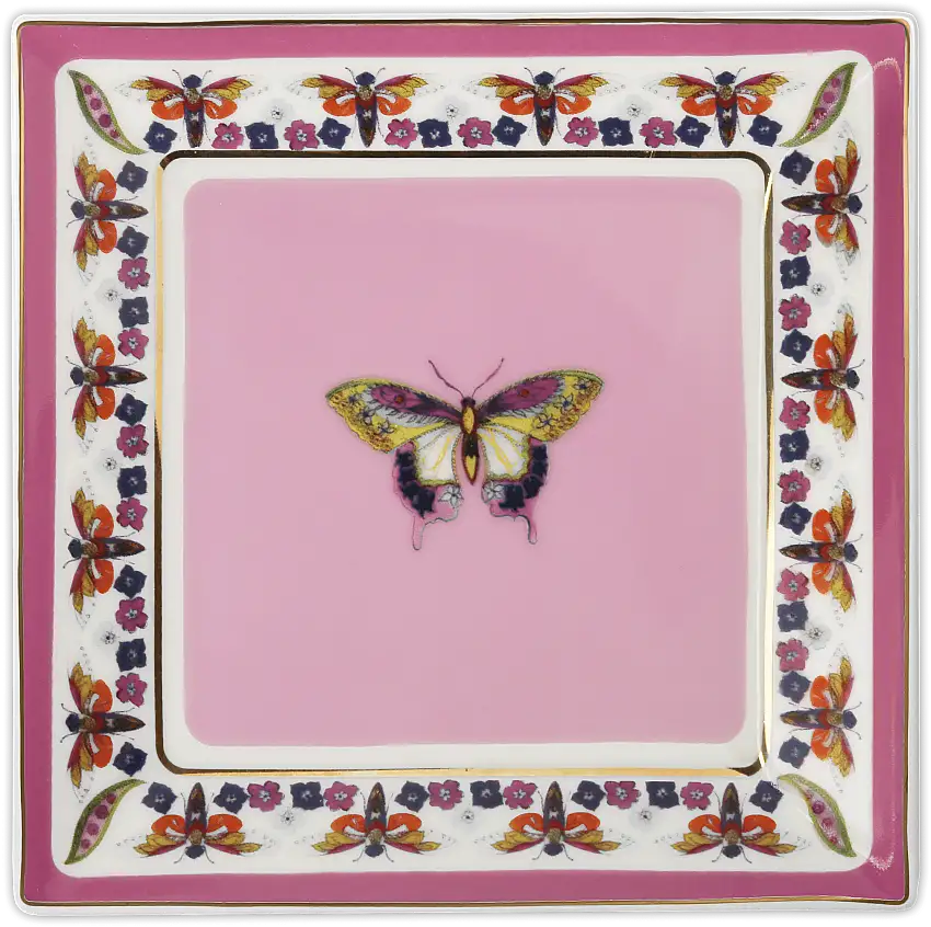 Svuotatasche in porcellana Collezione AMAZZONIA  By Baci Milano