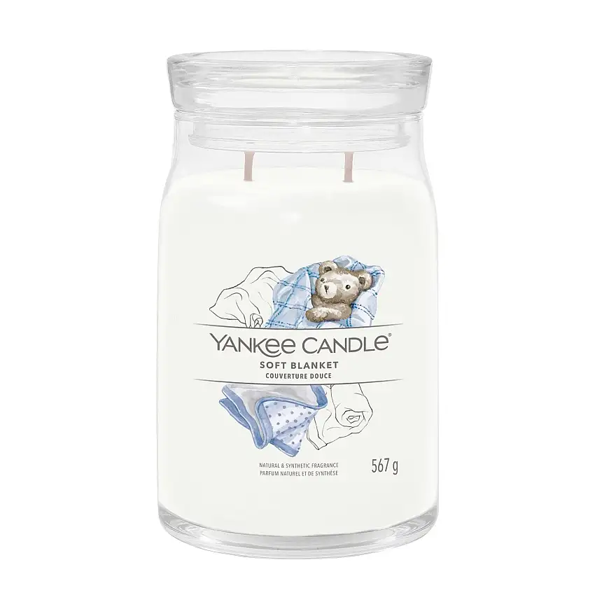 Candela Profumata Soft Blanket Yankee Candle