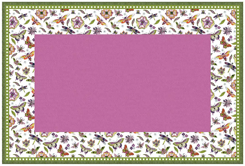 Tovaglia 100% Cotone antimacchia Collezione AMAZZONIA  By Baci Milano