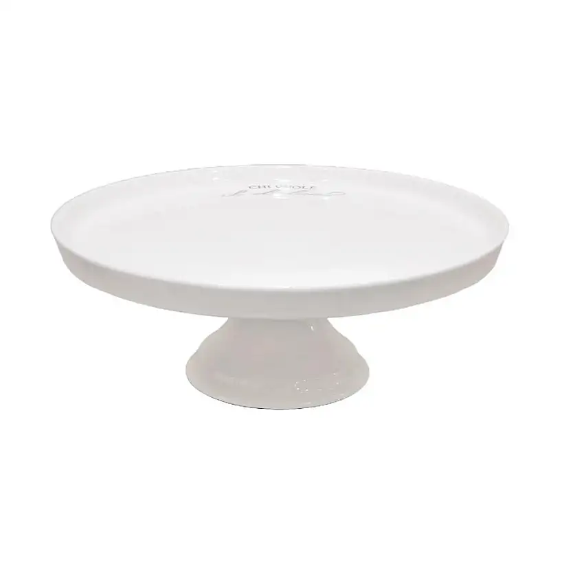 PORCELLANA BIANCA - I Garbati Alzatina In New Bone China D 26 Cm