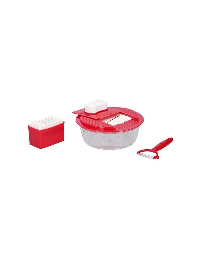 Alpina - Multifunction grater with a container + peeler