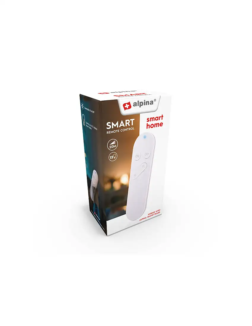 Alpina - Remote control for independent control of Alpina smart bulbs