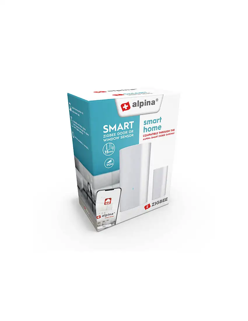 Alpina - Smart window opening sensor from Zigbee network