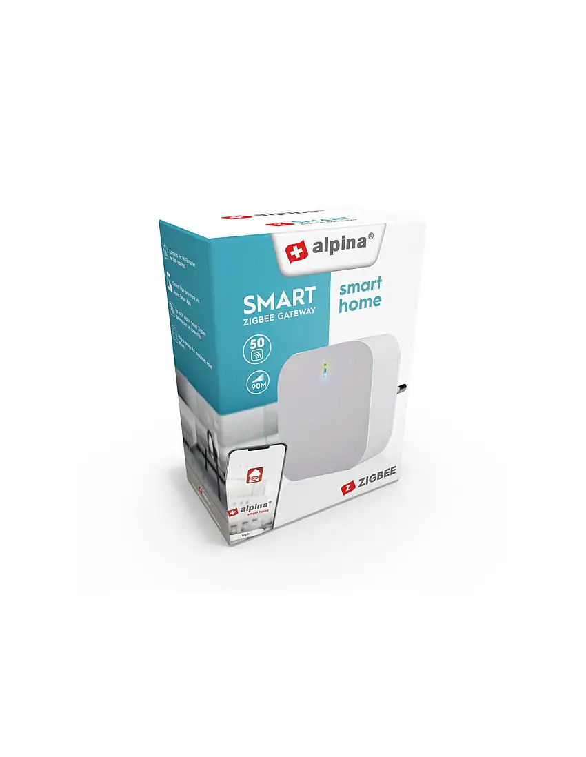 Alpina - Zigbee hub gateway to connect devices in this standard