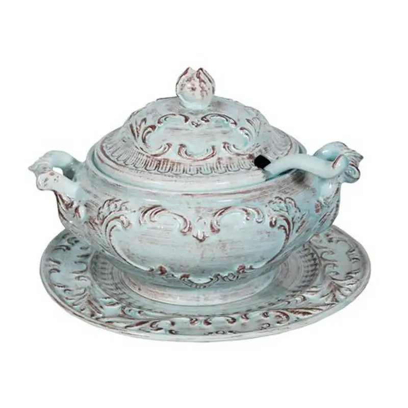 Zuppiera C1444  in ceramica di Bassano